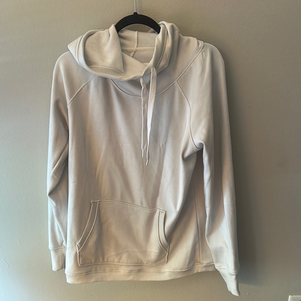 90 Degree By Reflex Cream Hoodie